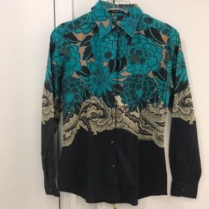Etro paisley cotton blouse